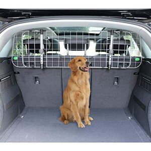 Amazon Basics Adjustable Dog Car Barrier – 12-Inch, Gray