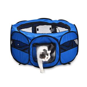 Amazon Basics Portable Soft Pet Dog Travel Playpen