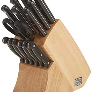 Chicago Cutlery Essentials Stainless Steel Knife Block Set (15 Piece)