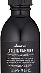 Davines OI All in One Milk | Hair Milk Spray | Powerful Hair Detangler + Heat Protection | Smoothes Frizzy Hair | 4.56…