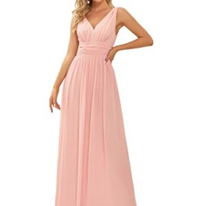 Ever-Pretty Women’s V Neck Empire Waist A-Line Chiffon Long Evening Dress 09016