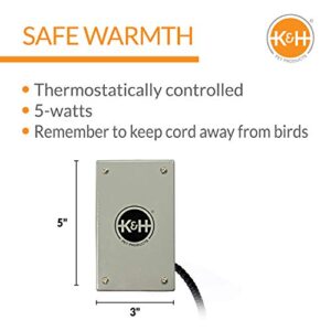 K&H Pet Products Snuggle-Up Bird Warmer 12V for Exotic Pet Birds