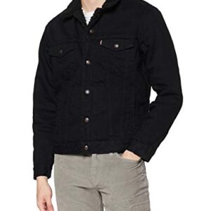 Levi’s Men’s Type 3 Sherpa Trucker Denim Jacket