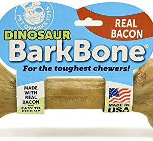 Pet Qwerks Extreme Dinosaur BarkBone Dog Chew Toy