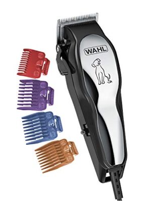 Wahl Clipper Pet-Pro Dog Grooming Kit – Quiet Heavy-Duty Electric Corded Dog Clipper for Dogs & Cats with Thick & Heavy…