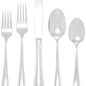 ZWILLING Alcea Flatware Set, 65-Piece, Silver